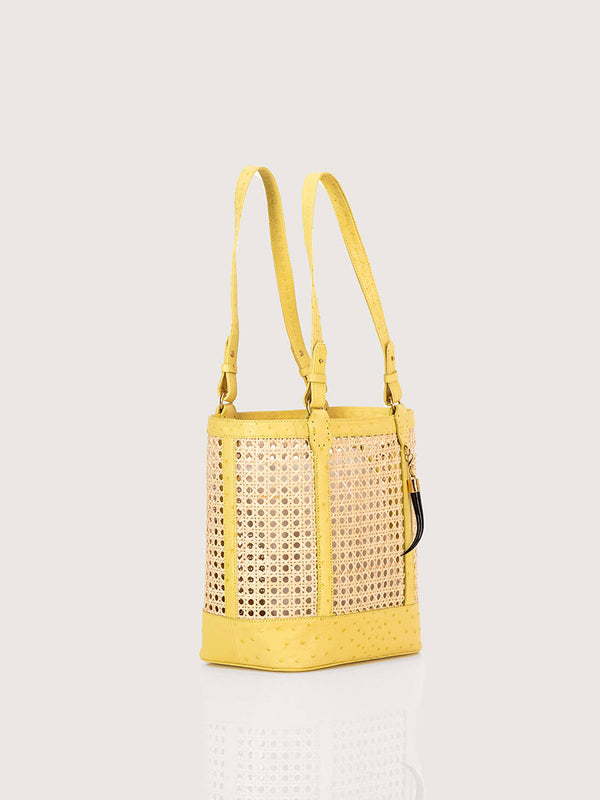 Rattan Bag Med Mimosa